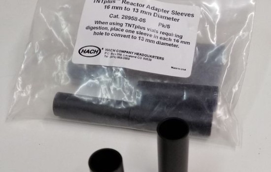 Adattatori hach per reattori, per foro da 16mm a 13mm (cuvette LCK) - set di 5 pezzi - Codice 2895805
